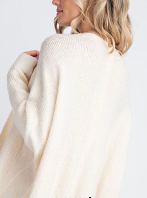 Ivory Sweater Cardigan
