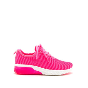 Hot Pink Neon Sneakers