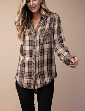 Taupe Flannel