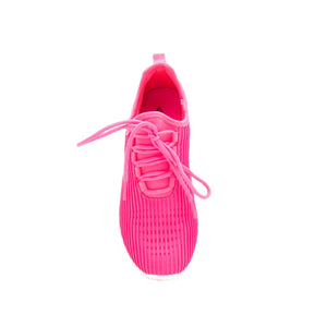 Hot Pink Neon Sneakers