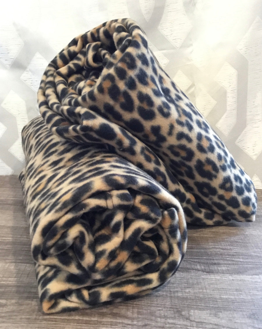 Leopard Fleece Blanket